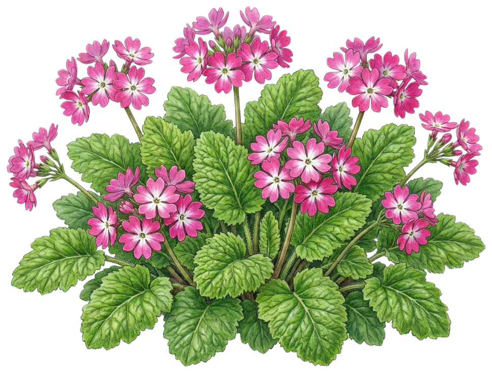 Примула Зибольда