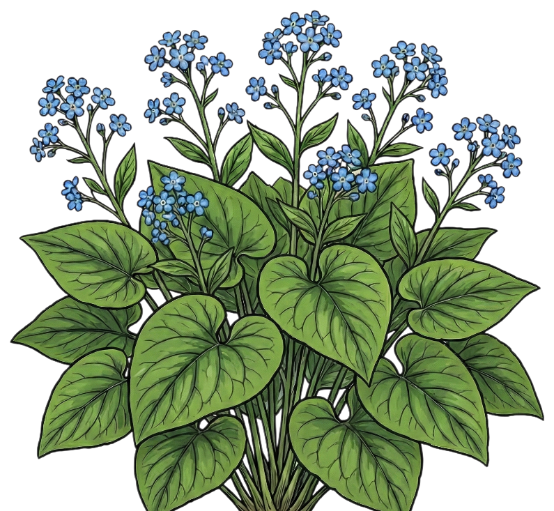 Бруннера сибирская
