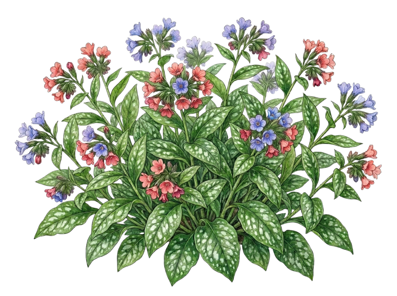 Медуница гибридная 