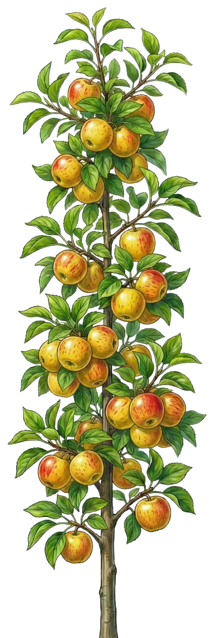 Яблоня колоновидная 