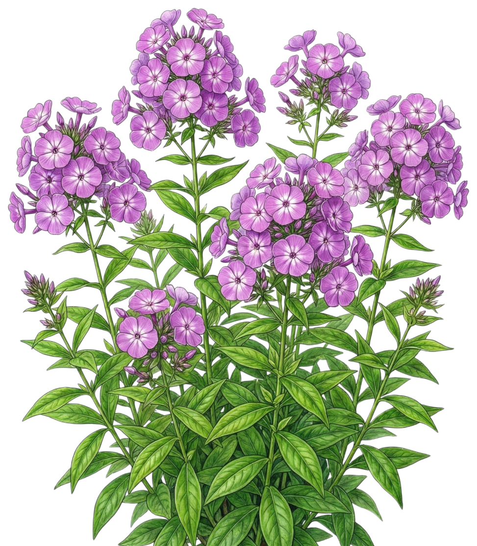 Флокс метельчатый 