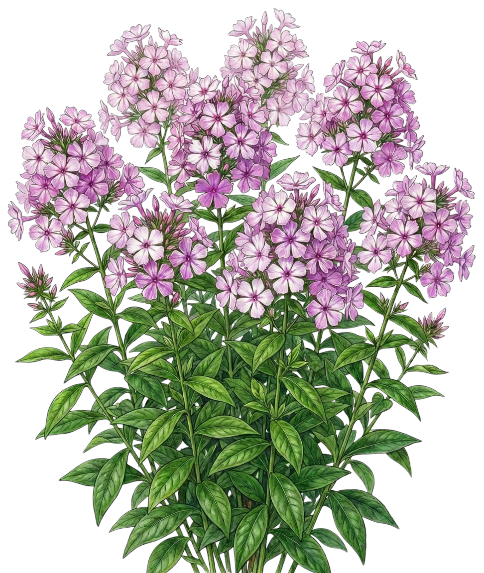 Флокс метельчатый 
