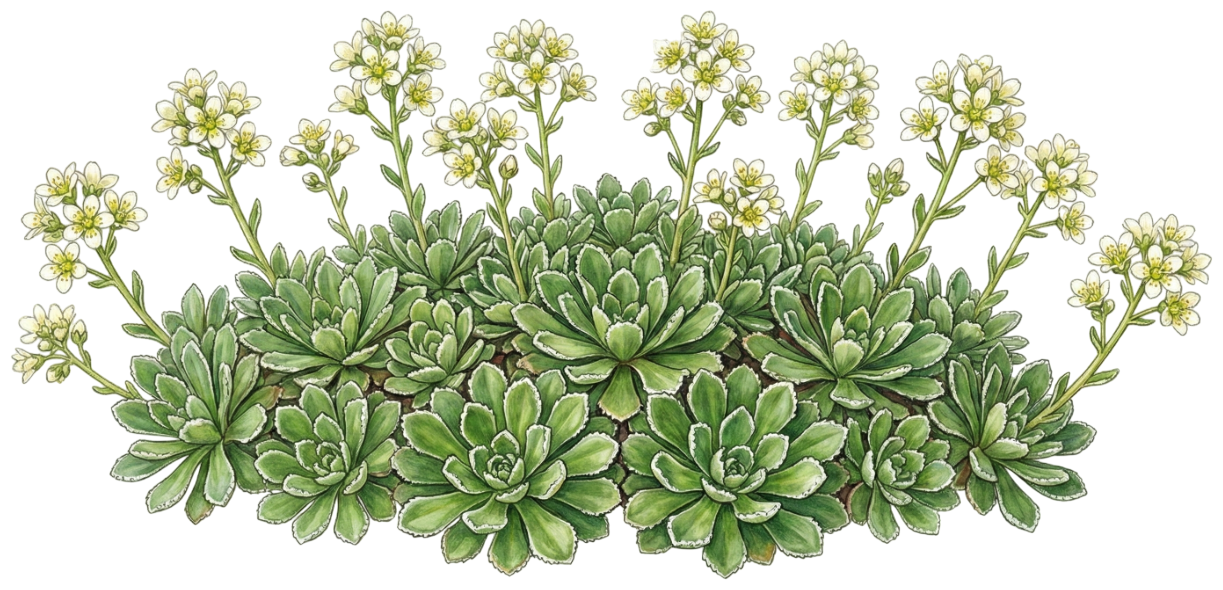 Камнеломка метельчатая