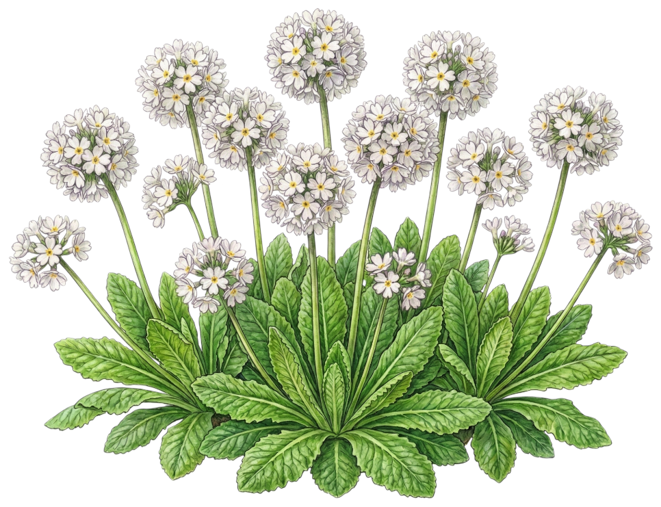 Примула мелкозубчатая 