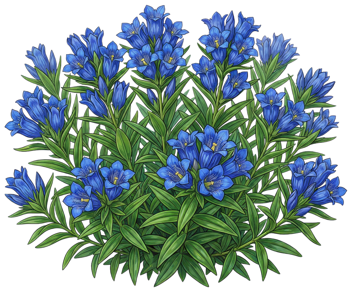Горечавка даурская