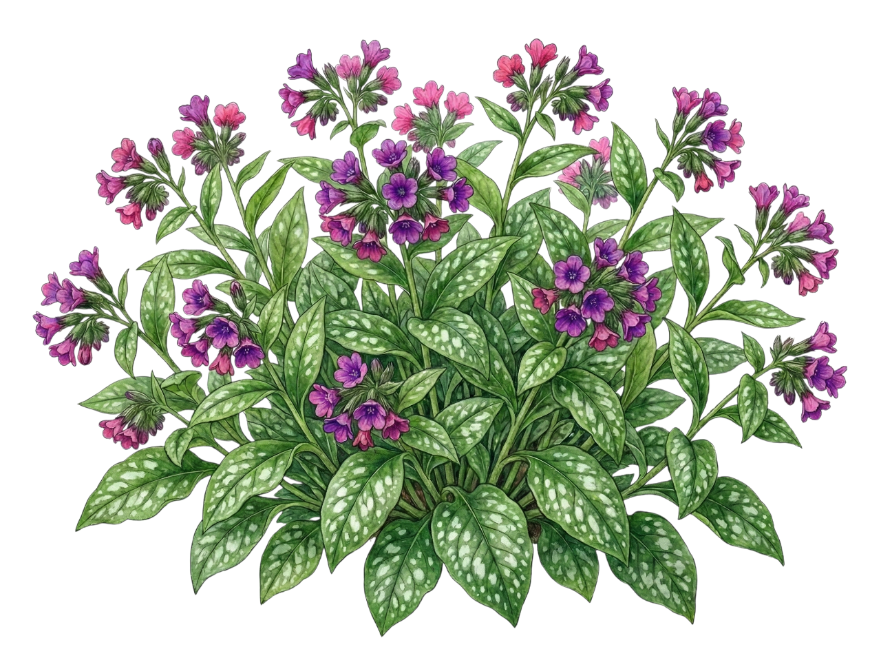 Медуница гибридная 