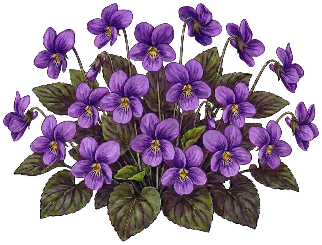 Виола (фиалка) лабродорская