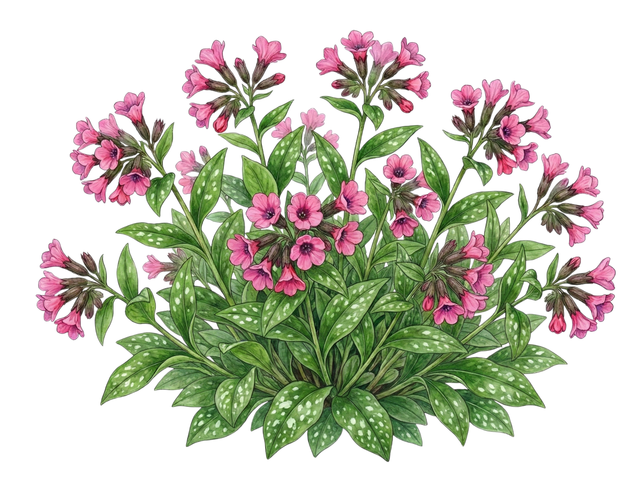 Медуница гибридная 